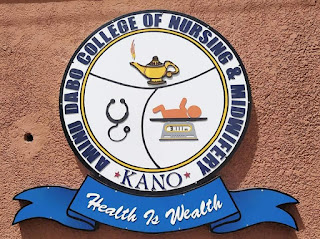 Aminu Dabo College of Nursing and Midwifery AD CONM Kano Logo
