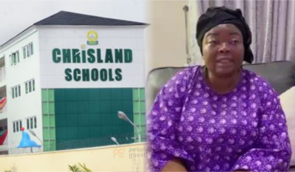 Chrisland School and mother